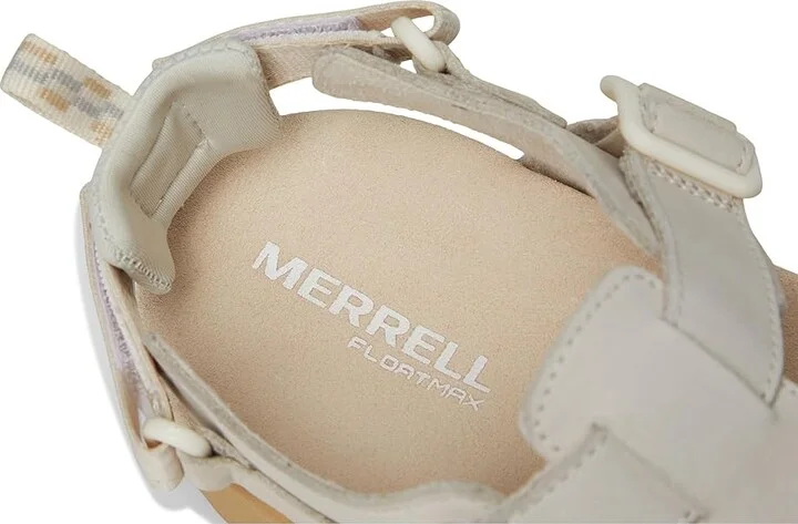 Merrell Fleur Fisherman Women's Sandals Chalk : 7 M, Leather - Image 7