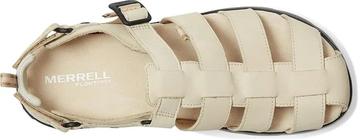 Merrell Fleur Fisherman Women's Sandals Poplar/Latte : 10 M, Leather - Image 2