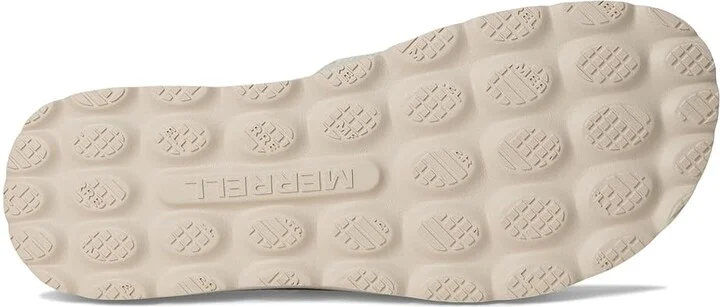 Merrell Fleur Slide Women's Sandals Chalk : 5 M, Leather - Image 3