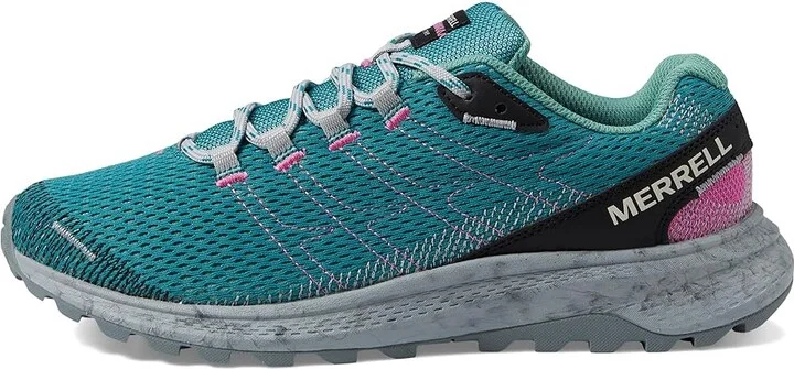 Merrell Fly Strike Women's Shoes Lake/Jade : 5 M, Textile - Image 6