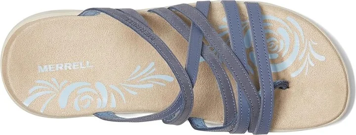 Merrell Harbor Post Women's Sandals Seaway : 11 M, Leather - Image 2