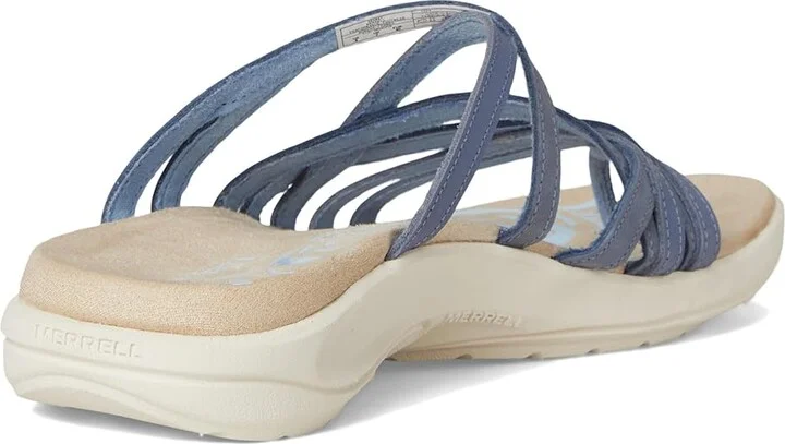 Merrell Harbor Post Women's Sandals Seaway : 11 M, Leather - Image 4