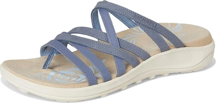 Merrell Harbor Post Women's Sandals Seaway : 11 M, Leather - Image 5