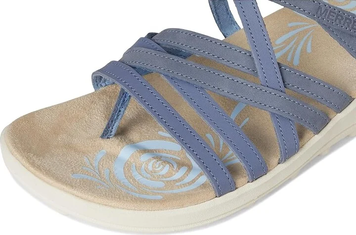Merrell Harbor Post Women's Sandals Seaway : 11 M, Leather - Image 7