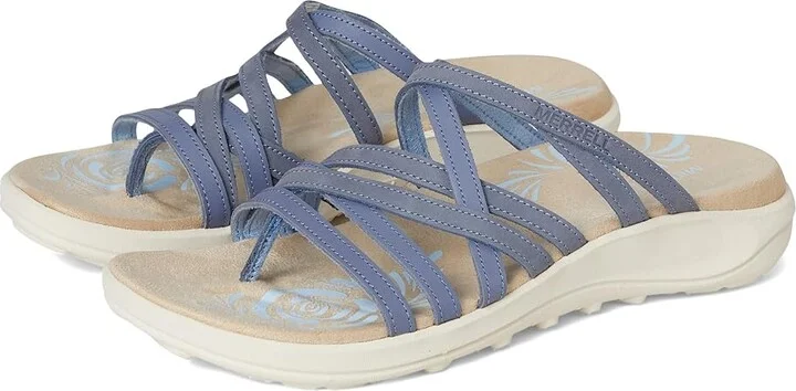 Merrell Harbor Post Women's Sandals Seaway : 11 M, Leather