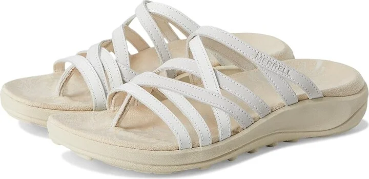 Merrell Harbor Post Women's Sandals White : 9 M, Leather