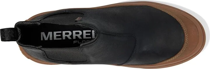 Merrell Harper Lace-Up Waterproof Women's Boots Black/Gum : 8.5 M, Leather - Image 2