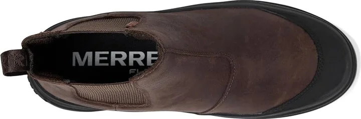 Merrell Harper Lace-Up Waterproof Women's Boots Bracken : 6.5 M, Leather - Image 2