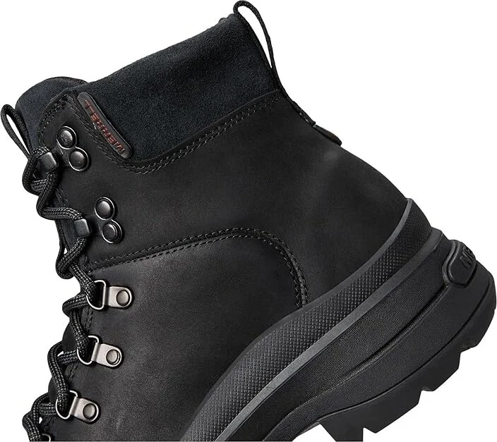 Merrell Harper Lace Zip Waterproof Women's Boots Black : 7.5 M, Leather - Image 7