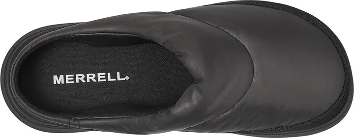 Merrell Hut Moc 2 Quilted Slide Women's Slippers Black : 9 M, Synthetic - Image 2