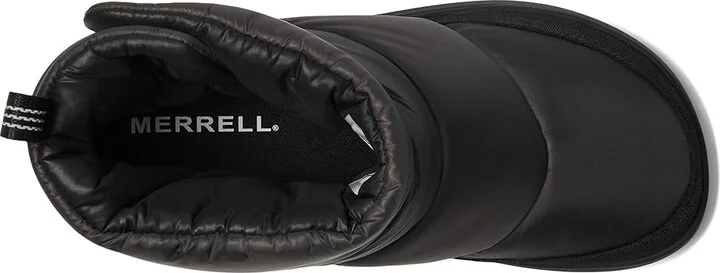 Merrell Hut Moc 2 Quilted Women's Slippers Black : 10 M - Image 2