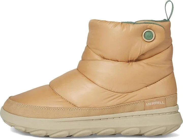 Merrell Hut Moc 2 Quilted Women's Slippers Tan : 10 M - Image 6