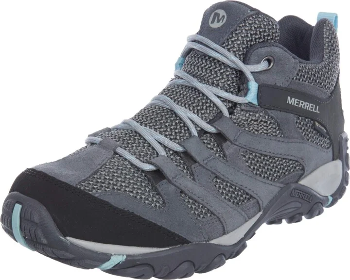 Merrell J034596 Womens Hiking Shoes Alverstone Mid GTX Storm US Size 7.5