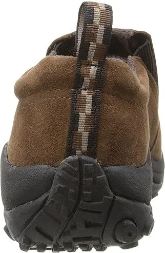 Merrell Jungle Moc Men's Slip on Shoes Dark Earth Suede : 7 W, Leather/Suede - Image 5