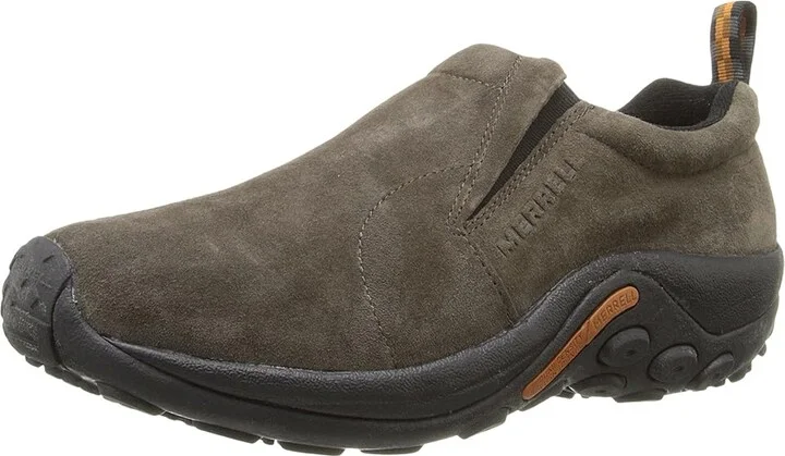Merrell Jungle Moc Men's Slip on Shoes Gunsmoke Suede : 7 M, Leather/Suede - Image 2