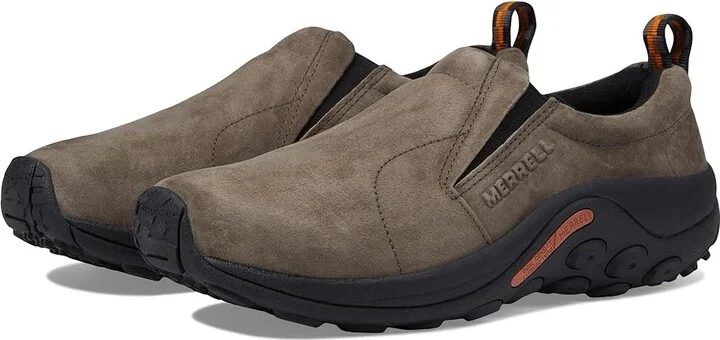 Merrell Jungle Moc Men's Slip on Shoes Gunsmoke Suede : 7 M, Leather/Suede