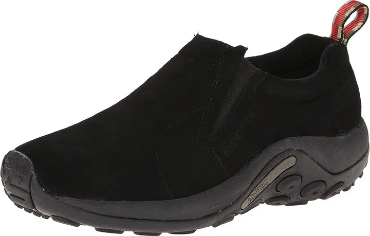 Merrell Jungle Moc Men's Slip on Shoes Midnight Leather Suede : 7 M, Leather/Suede - Image 2