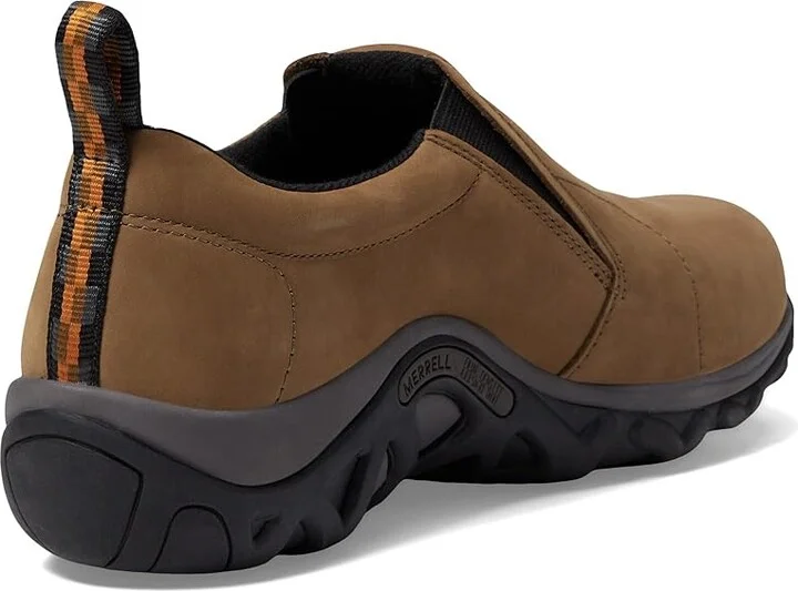 Merrell Jungle Moc Nubuck Men's Slip on Shoes Brown Nubuck : 7 M, Leather/Nubuck - Image 5