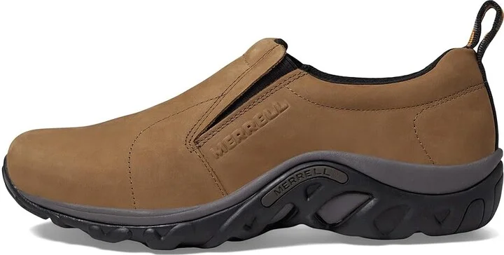 Merrell Jungle Moc Nubuck Men's Slip on Shoes Brown Nubuck : 7 M, Leather/Nubuck - Image 7