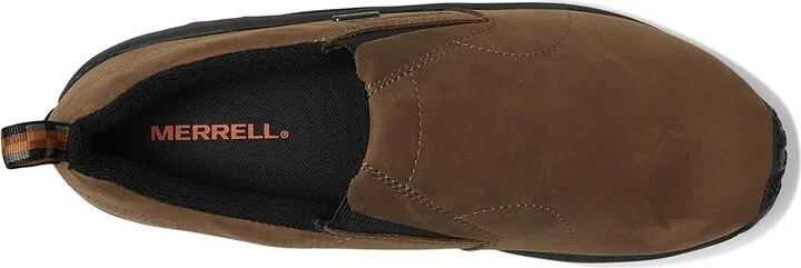 Merrell Jungle Moc Nubuck Waterproof Men's Shoes Brown 1 : 7 W - Image 2