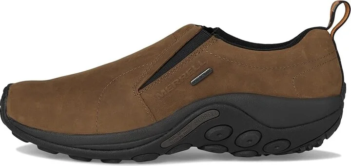 Merrell Jungle Moc Nubuck Waterproof Men's Shoes Brown 1 : 7 W - Image 6