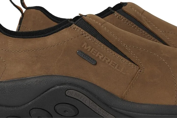 Merrell Jungle Moc Nubuck Waterproof Men's Shoes Brown 1 : 7 W - Image 7