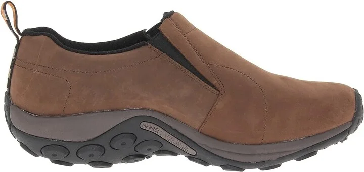 Merrell Jungle Moc Nubuck Waterproof Men's Shoes Brown : 7 M - Image 8
