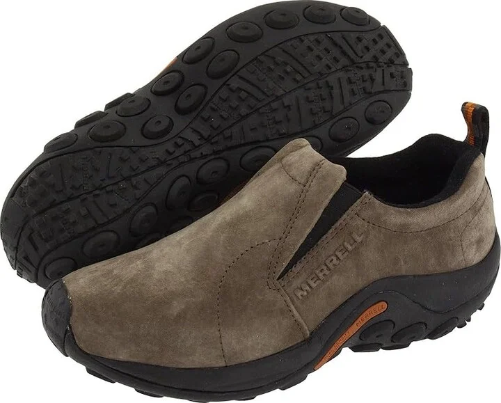 Merrell Jungle Moc Women's Shoes Gunsmoke Pig Suede : 10.5 M, Leather/Suede/Synthetic
