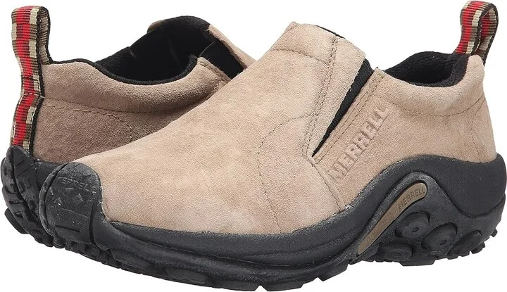 Merrell Jungle Moc Women's Shoes Taupe Pig Suede : 10.5 M, Leather/Suede/Synthetic