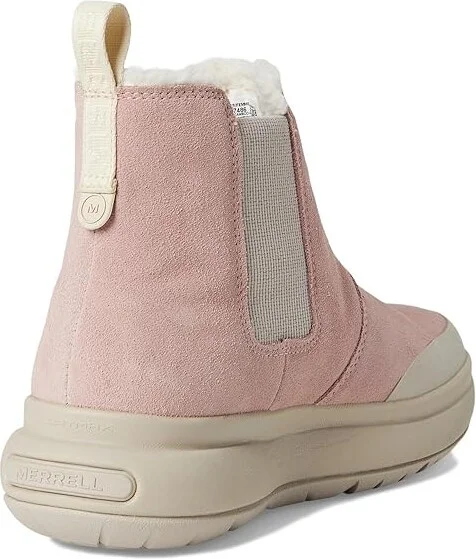 Merrell Marquette Thermo Lace-Up Waterproof Women's Boots Adobe Rose : 7.5 M, Leather - Image 4
