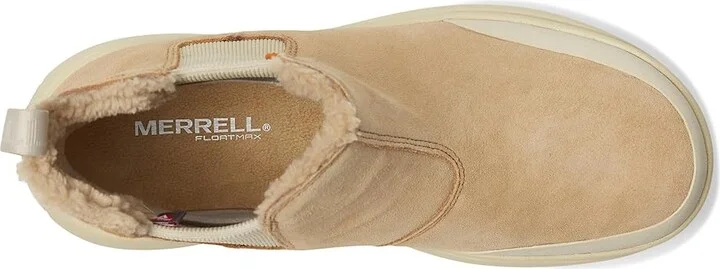Merrell Marquette Thermo Lace-Up Waterproof Women's Boots Tan : 10.5 M, Leather - Image 2