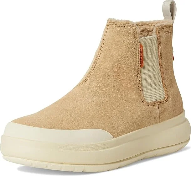 Merrell Marquette Thermo Lace-Up Waterproof Women's Boots Tan : 10.5 M, Leather - Image 5