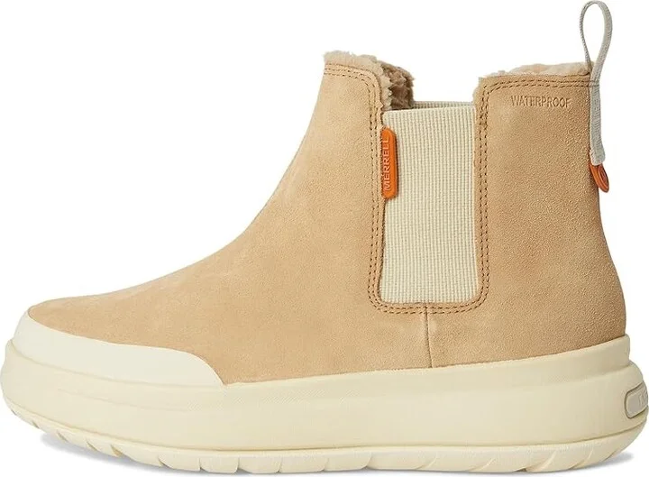 Merrell Marquette Thermo Lace-Up Waterproof Women's Boots Tan : 10.5 M, Leather - Image 6