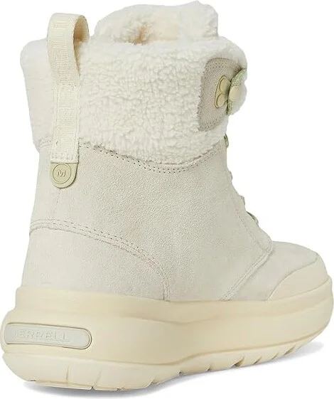 Merrell Marquette Thermo Lace Waterproof Women's Boots Birch : 6 M, Leather/Suede - Image 4