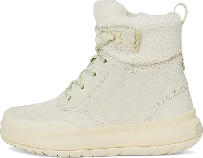 Merrell Marquette Thermo Lace Waterproof Women's Boots Birch : 6 M, Leather/Suede - Image 6