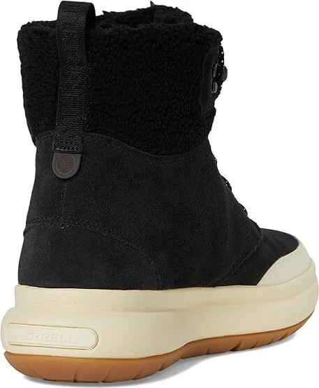 Merrell Marquette Thermo Lace Waterproof Women's Boots Black : 7 M, Leather/Suede - Image 4