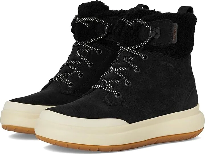 Merrell Marquette Thermo Lace Waterproof Women's Boots Black : 7 M, Leather/Suede