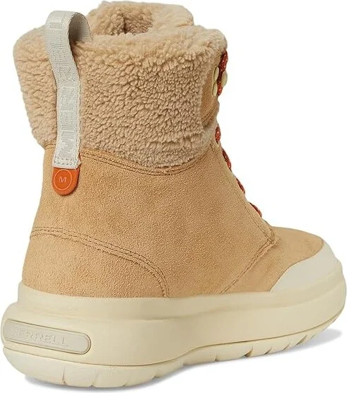Merrell Marquette Thermo Lace Waterproof Women's Boots Tan : 7.5 M, Leather/Suede - Image 4