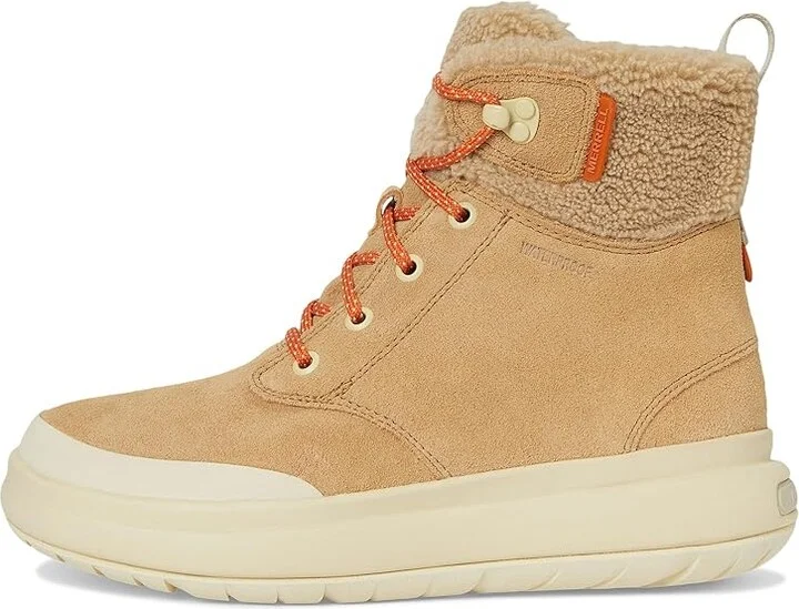 Merrell Marquette Thermo Lace Waterproof Women's Boots Tan : 7.5 M, Leather/Suede - Image 6