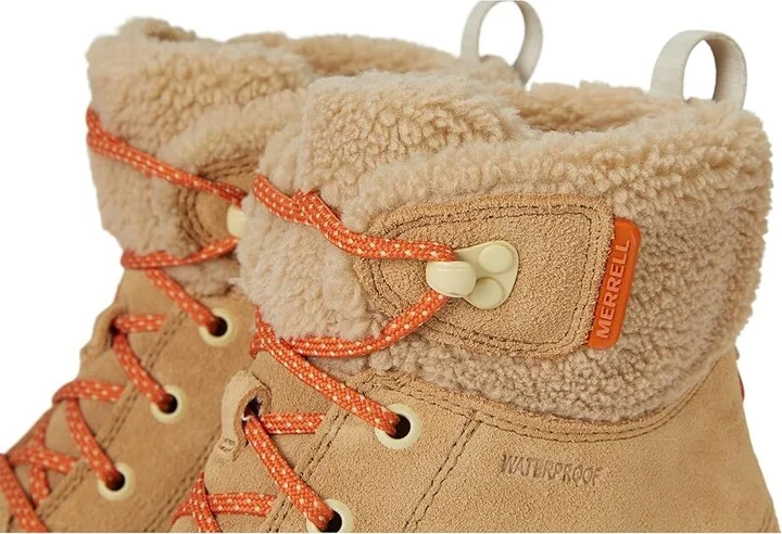 Merrell Marquette Thermo Lace Waterproof Women's Boots Tan : 7.5 M, Leather/Suede - Image 7