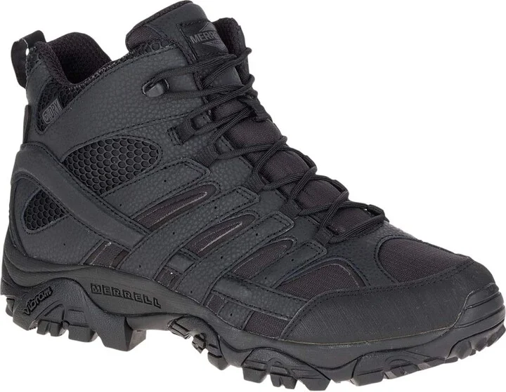 Merrell Men's Moab 2 Mid Tactical Waterproof Military Boot