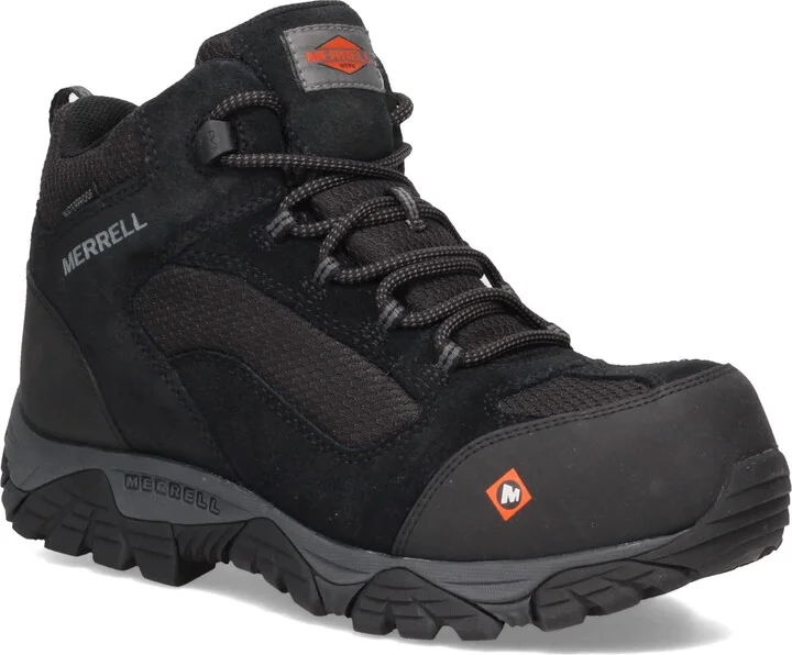 Merrell Men's Moab Onset Mid Waterproof Composite Toe Construction Boot