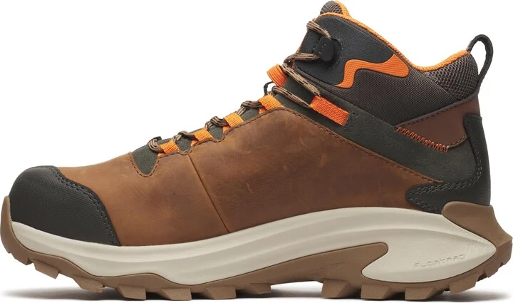 Merrell Men's Moab Speed 2 Mid Waterproof Carbon Fiber Work Construction Boot