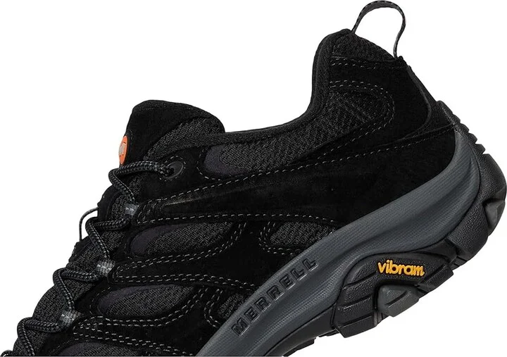 Merrell Moab 3 Men's Shoes Black Night : 7 M, Leather/Suede/Textile - Image 7
