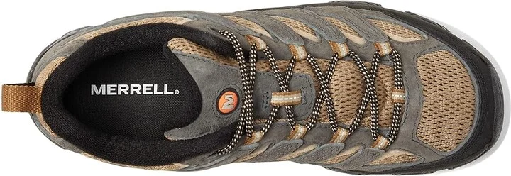 Merrell Moab 3 Men's Shoes Butternut/Beluga : 8.5 M, Leather/Suede/Textile - Image 2