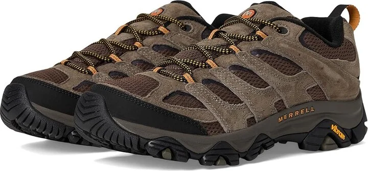 Merrell Moab 3 Men's Shoes Walnut : 7 W, Leather/Suede/Textile