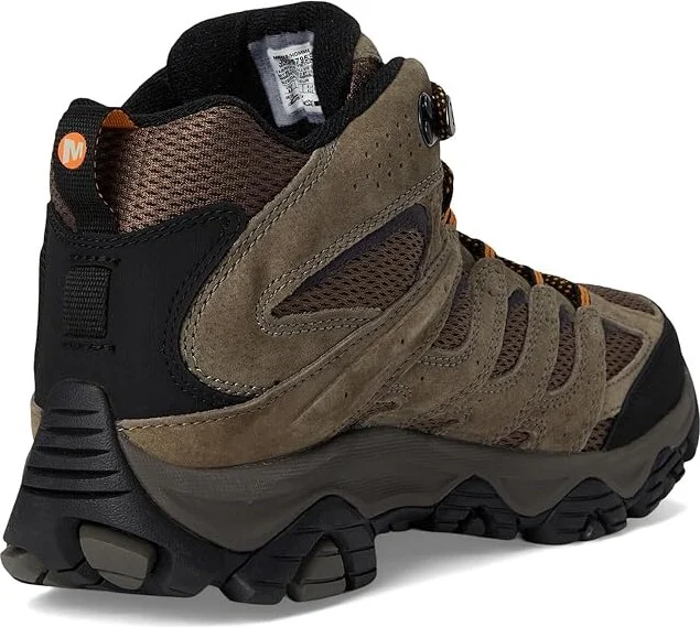 Merrell Moab 3 Mid GTX(r) Men's Shoes Walnut 1 : 7 W, Leather/Rubber - Image 4