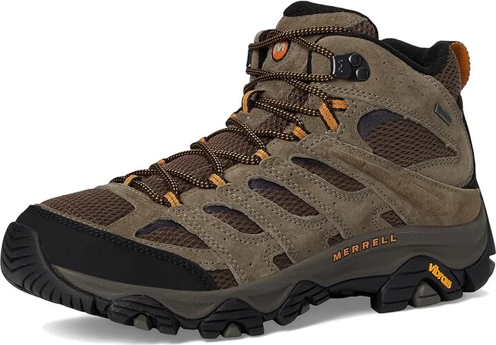Merrell Moab 3 Mid GTX(r) Men's Shoes Walnut 1 : 7 W, Leather/Rubber - Image 5