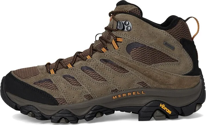 Merrell Moab 3 Mid GTX(r) Men's Shoes Walnut 1 : 7 W, Leather/Rubber - Image 6