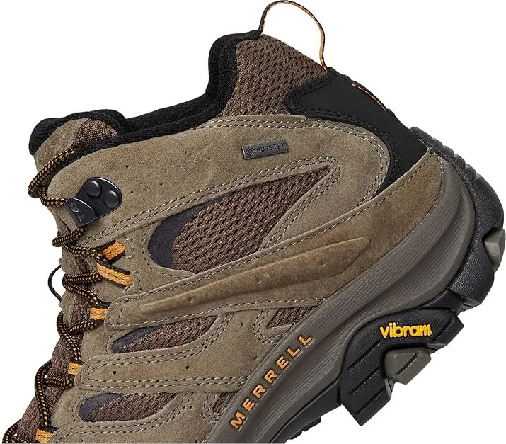 Merrell Moab 3 Mid GTX(r) Men's Shoes Walnut 1 : 7 W, Leather/Rubber - Image 7